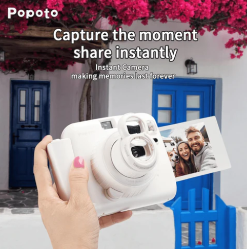 Camara Instantanea Popoto A + 10 Papel Instax