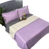 Colcha Española Ovejera Color Lila Cama Doble
