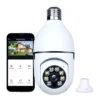 Cámara De Seguridad Bombillo 360°