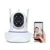 Cámara Robótica Seguridad 360° Visión Nocturna Wifi 3 Antenas