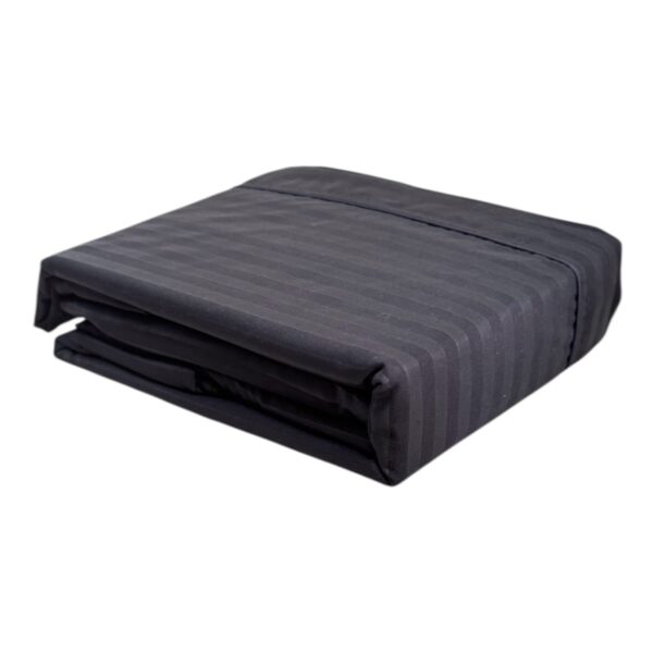 Juego Sábanas Negro 4 Piezas Cama Doble