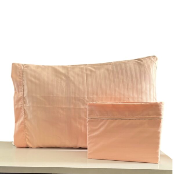 Juego Sábanas Salmón 4 Piezas Cama Doble