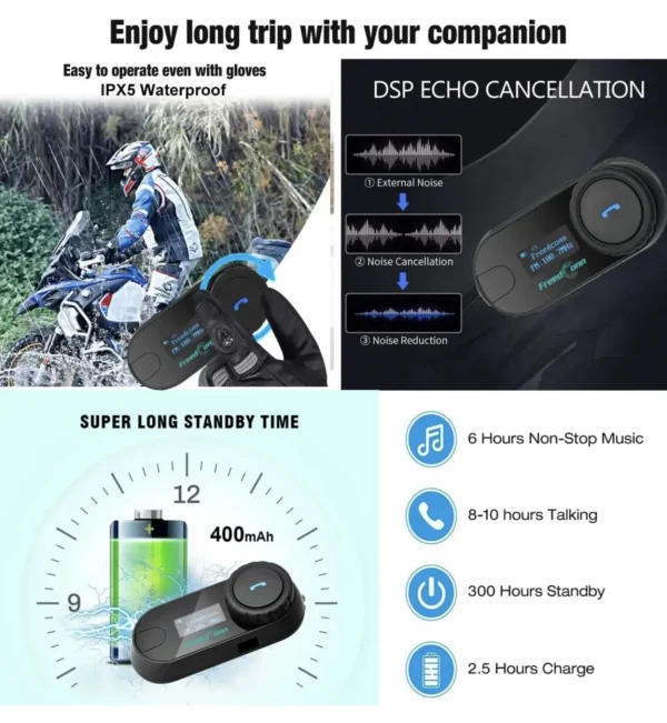 Intercomunicador Bluetooth TCom