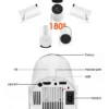Videobeam Proyector Android HY300 4K